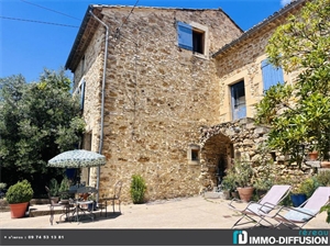 maison en pierres à la vente -   30700  UZES, surface 117 m2 vente maison en pierres - UBI440543759